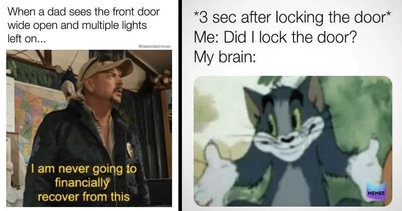financially-recover-this-3-sec-after-locking-door-did-lock-door-my-brain-memes-tom-cat-shrugging Funny Tuesday Memes