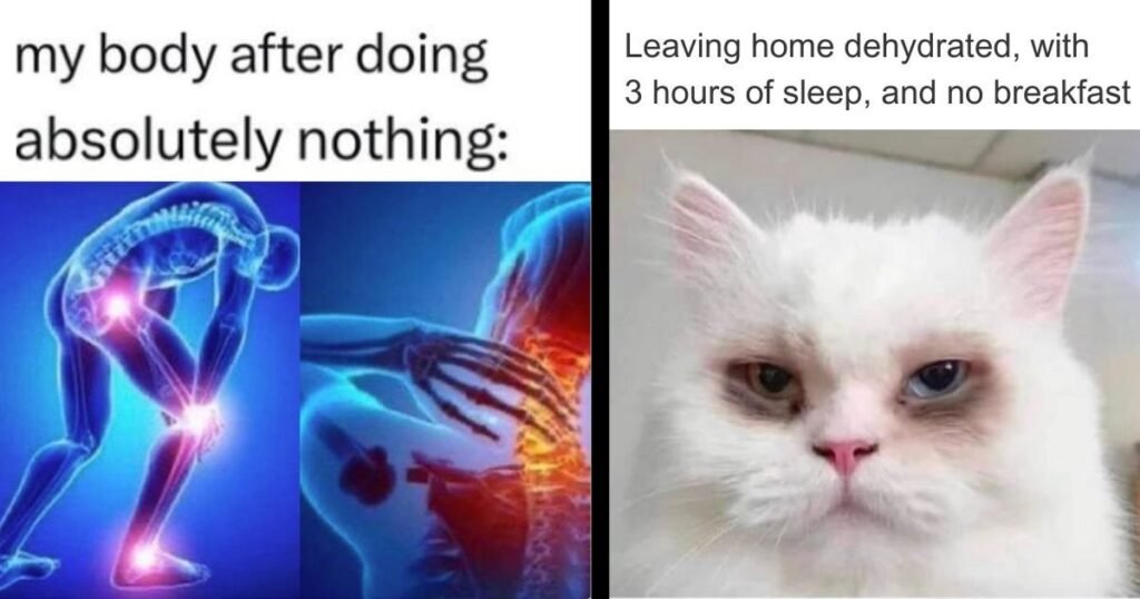health-healthy-meme-funny-lol-relatable-memes-elder-millennial-millennial-getting-old-soreness