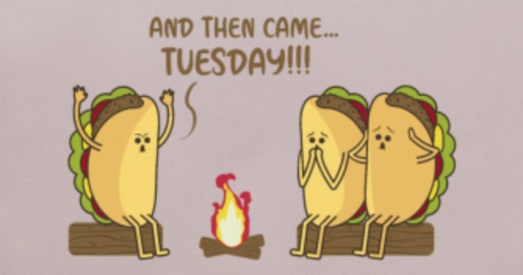 its-taco-tuesday-humor-phrase-joke-meme-pillowcase-173-x-173-45-x-45-cm