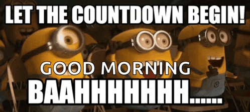 let-the-countdown-begin-baahhhhhhh good morning friday memes
