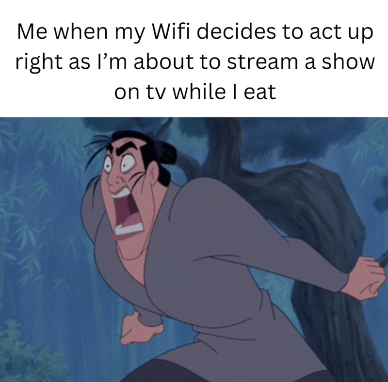 my-wifi-decides-act-up-right-as-about-stream-show-on-tv-while-eat Flirty Memes