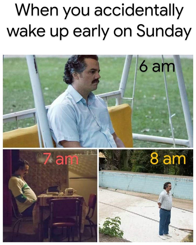 person-accidentally-wake-up-early-on-sunday-6-am-7-am-8-am