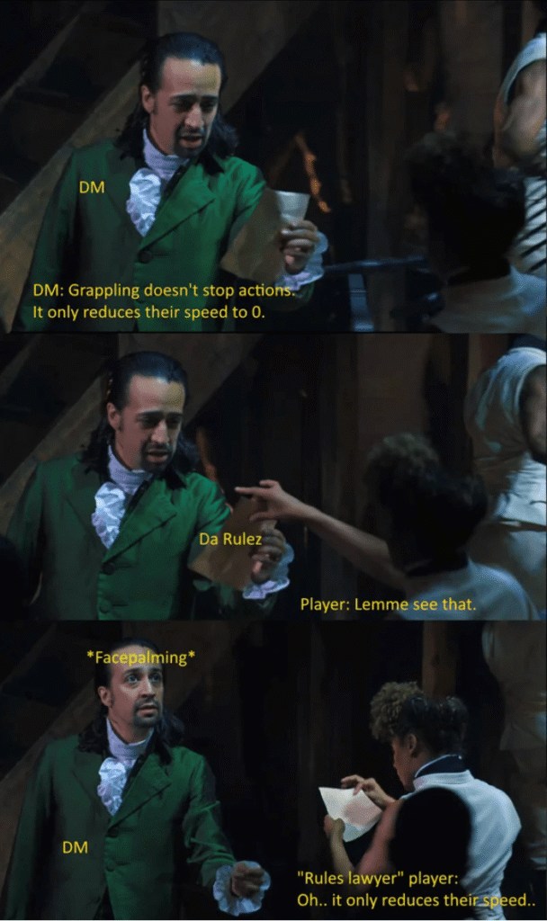 speed-0-dm-facepalming-da-rulez-player-lemme-see-rules-lawyer-player-oh-only-reduces-their-speed