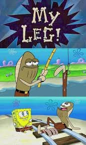 Classic My Leg Meme