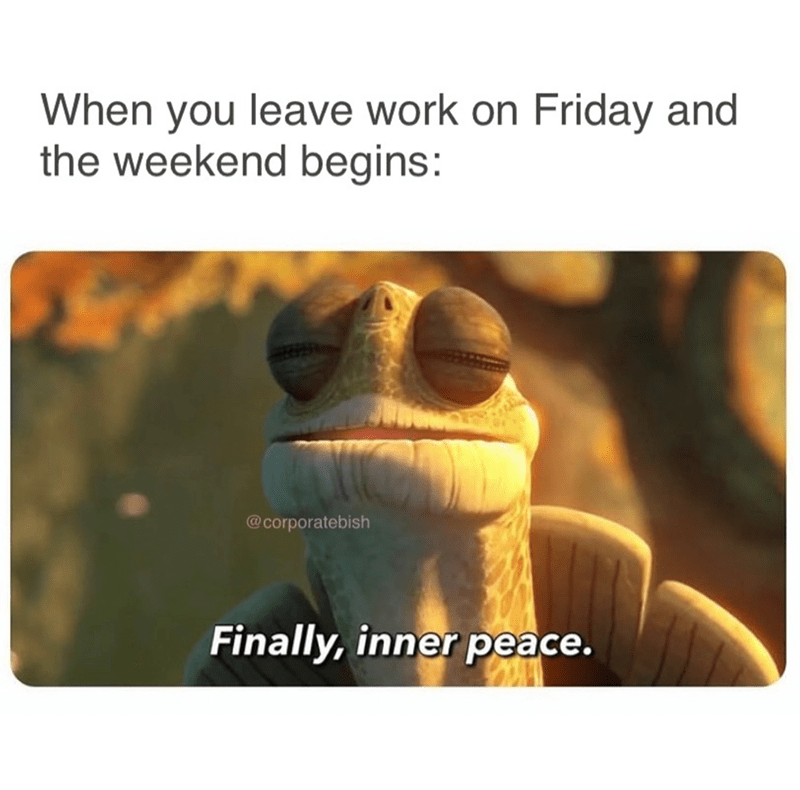 Friday Work Memes