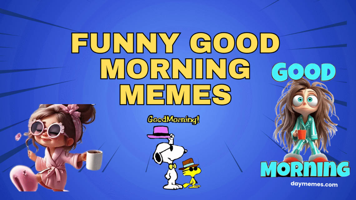 35+ Funny Good Morning Memes That Will Make You Smile Funny Good Morning Memes
