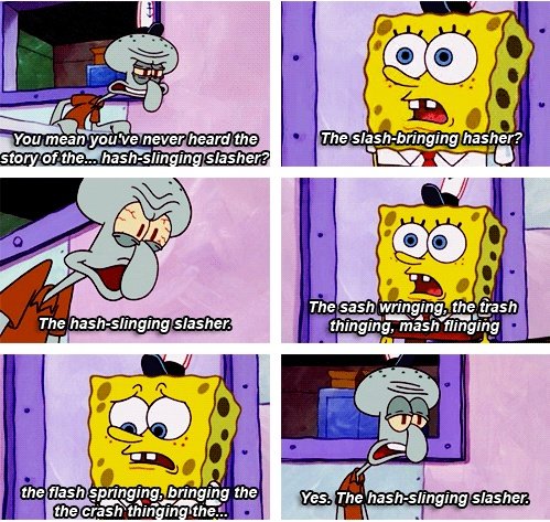 Hash Slinging Slasher Meme