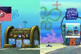 Krusty Krab Versus Chum Bucket