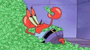 Mr Krabs Money Obsession Meme