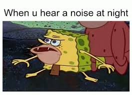 Primitive SpongeBob Caveman Meme