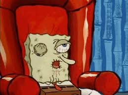 Sick SpongeBob With Suds