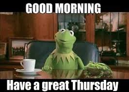 good morning thursday memes